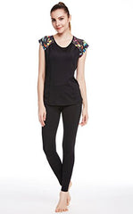 icyzone Performance Women's Activewear Running Yoga Short Sleeve Tee icyzone Performance Women's Activewear Running Yoga Short Sleeve Tee