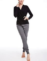 icyzone Women's French Terry Jogger Sweatpants with Side Pockets icyzone Women's French Terry Jogger Sweatpants with Side Pockets