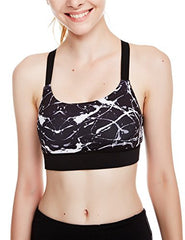 icyzone Women's Workout Yoga Clothes Activewear Cross Strap Racerback Sports Bra icyzone Women's Workout Yoga Clothes Activewear Cross Strap Racerback Sports Bra