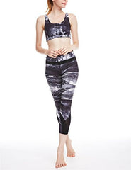 icyzone Women's Workout pants Activewear Running Leggings Yoga Capris Sports Tights icyzone Women's Workout pants Activewear Running Leggings Yoga Capris Sports Tights