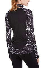 icyzone Women's Workout Yoga Track Jacket 1/2 Zip Long Sleeve Running Shirt icyzone Women's Workout Yoga Track Jacket 1/2 Zip Long Sleeve Running Shirt