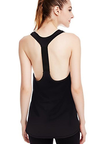 icyzone Activewear Workout Yoga Fitness Sports Racerback Tank Top T-Back Women icyzone Activewear Workout Yoga Fitness Sports Racerback Tank Top T-Back Women