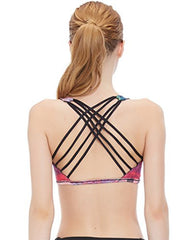 icyzone Women's Workout Yoga Clothes Strappy Crisscross Racerback Sports Bras icyzone Women's Workout Yoga Clothes Strappy Crisscross Racerback Sports Bras