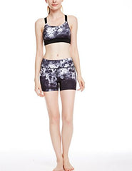 icyzone Women's Workout Yoga Clothes Activewear Cross Strap Racerback Sports Bra icyzone Women's Workout Yoga Clothes Activewear Cross Strap Racerback Sports Bra