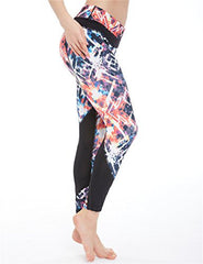 icyzone Women's Workout pants Activewear Running Leggings Yoga Capris Sports Tights icyzone Women's Workout pants Activewear Running Leggings Yoga Capris Sports Tights