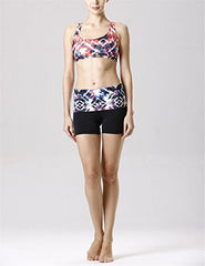 icyzone Women's Workout Yoga Clothes Strappy Crisscross Racerback Sports Bras icyzone Women's Workout Yoga Clothes Strappy Crisscross Racerback Sports Bras