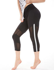 icyzone Women's Activewear Workout Pants Capris Printed Yoga Running pants icyzone Women's Activewear Workout Pants Capris Printed Yoga Running pants