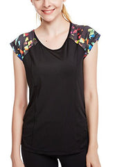 icyzone Performance Women's Activewear Running Yoga Short Sleeve Tee icyzone Performance Women's Activewear Running Yoga Short Sleeve Tee