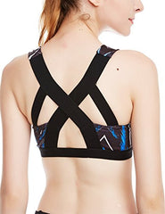 icyzone Women's Workout Yoga Clothes Activewear Racerback Strappy Sports Bras icyzone Women's Workout Yoga Clothes Activewear Racerback Strappy Sports Bras