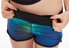 icyzone Women's Workout Clothes Activewear Printed Running Yoga Shorts With Inner Panty icyzone Women's Workout Clothes Activewear Printed Running Yoga Shorts With Inner Panty