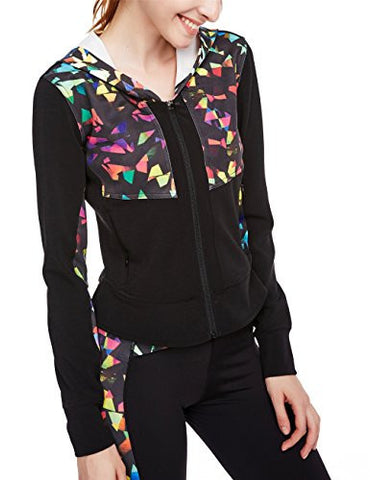 icyzone Women's Workout Hoodie Running Shirt Full Zip Workout Track Jacket icyzone Women's Workout Hoodie Running Shirt Full Zip Workout Track Jacket