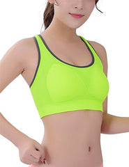 icyzone Women's Seamless High Impact Support Racerback Workout Yoga Sports Bra icyzone Women's Seamless High Impact Support Racerback Workout Yoga Sports Bra