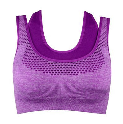 icyzone Double Layer Seamless Sports Bra High Impact Racerback Yoga Sports Bra icyzone Double Layer Seamless Sports Bra High Impact Racerback Yoga Sports Bra