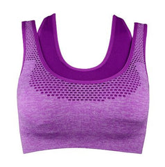 icyzone Double Layer Seamless Sports Bra High Impact Racerback Yoga Sports Bra icyzone Double Layer Seamless Sports Bra High Impact Racerback Yoga Sports Bra