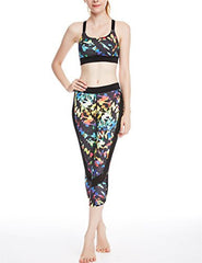 icyzone Women's Workout Yoga Clothes Activewear Cross Strap Racerback Sports Bra icyzone Women's Workout Yoga Clothes Activewear Cross Strap Racerback Sports Bra