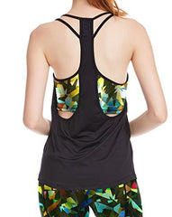 icyzone Activewear Workout Yoga Fitness Sports Lined Racerback Tank Tops for Women icyzone Activewear Workout Yoga Fitness Sports Lined Racerback Tank Tops for Women