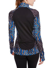 icyzone Women's Workout Yoga Track Jacket 1/2 Zip Long Sleeve Running Shirt icyzone Women's Workout Yoga Track Jacket 1/2 Zip Long Sleeve Running Shirt