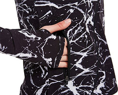 icyzone Women's Super Lightweight Running Jacket Quick Dry Full Zip Hoodie icyzone Women's Super Lightweight Running Jacket Quick Dry Full Zip Hoodie