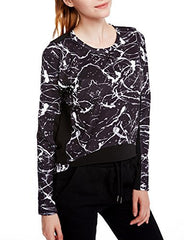 icyzone Women's Running Shirt Long Sleeve Pullovers Workout Yoga Track Jacket icyzone Women's Running Shirt Long Sleeve Pullovers Workout Yoga Track Jacket