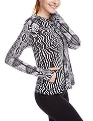 icyzone Women's Super Lightweight Running Jacket Quick Dry Full Zip Hoodie icyzone Women's Super Lightweight Running Jacket Quick Dry Full Zip Hoodie