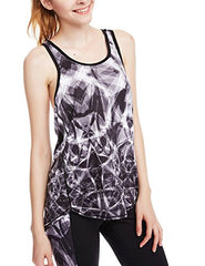 icyzone Activewear Workout Yoga Fitness Sports Racerback Tank Top T-Back Women icyzone Activewear Workout Yoga Fitness Sports Racerback Tank Top T-Back Women