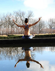 icyzone Women's Activewear Workout Pants Capris Printed Yoga Running pants icyzone Women's Activewear Workout Pants Capris Printed Yoga Running pants