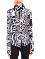 icyzone Women's Workout Yoga Track Jacket 1/2 Zip Long Sleeve Running Shirt icyzone Women's Workout Yoga Track Jacket 1/2 Zip Long Sleeve Running Shirt