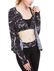 icyzone Women's Super Lightweight Running Jacket Quick Dry Full Zip Hoodie icyzone Women's Super Lightweight Running Jacket Quick Dry Full Zip Hoodie