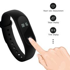 Original Xiaomi Mi Band 2 Heart Rate Monitor Smart Wristband  -  BLACK Original Xiaomi Mi Band 2 Heart Rate Monitor Smart Wristband  -  BLACK