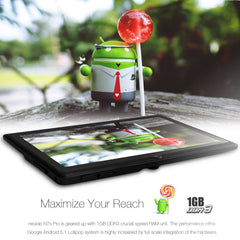 NeuTab 7 inch Quad Core Android 5.1 Lollipop Tablet PC, 1GB RAM 8GB Nand Flash, Wide View IPS Display 1280x800 Bluetooth Dual Camera FCC Certified NeuTab 7 inch Quad Core Android 5.1 Lollipop Tablet PC, 1GB RAM 8GB Nand Flash, Wide View IPS Display 1280x800 Bluetooth Dual Camera FCC Certified