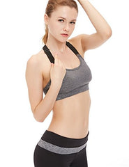 icyzone Workout Yoga Clothes Activewear Moving Comfortable Racerback Sports Bras