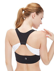 icyzone Workout Yoga Clothes Activewear Moving Comfortable Racerback Sports Bras