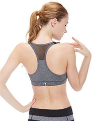 icyzone Workout Yoga Clothes Activewear Moving Comfortable Racerback Sports Bras