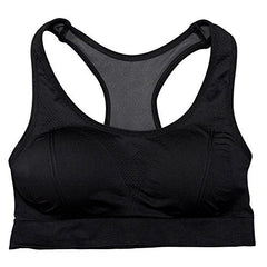 icyzone Women's Seamless High Impact Support Racerback Workout Yoga Sports Bra