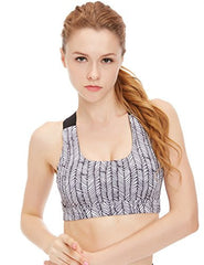 icyzone Workout Yoga Clothes Activewear Moving Comfortable Racerback Sports Bras